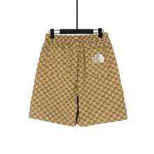 Load image into Gallery viewer, GG North Face canvas shorts