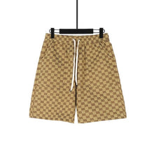 Load image into Gallery viewer, GG North Face canvas shorts