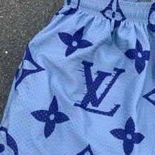 Load image into Gallery viewer, Ice monogram mesh shorts