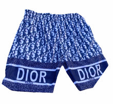 Load image into Gallery viewer, Blue Dior mesh shorts