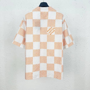 LU1597 1V 24SS Show DL2 Checkboard Short Sleeve Shirt