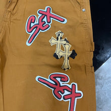 Load image into Gallery viewer, CH sex leopard cross denim
