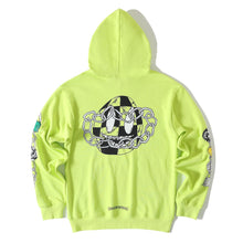 Load image into Gallery viewer, CH chain breaker lime hoodie
