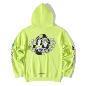 CH chain breaker lime hoodie