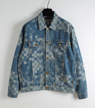 Load image into Gallery viewer, LU1572 1V Damoflage Denim Jacket
