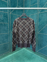 Load image into Gallery viewer, BU1200 BBR Plaid Sweater

