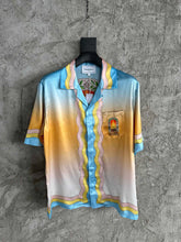 Load image into Gallery viewer, 220 CASABLANCA Short Sleeve Real Silk Shirt
