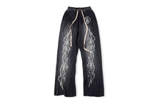 Load image into Gallery viewer, Hellstar flare flame joggers (2 colors)
