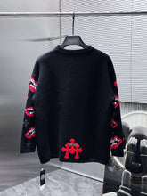 Load image into Gallery viewer, CH lips knit sweater
