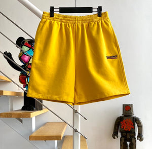 BL851 BLCG Logo Embroidery Yellow Shorts