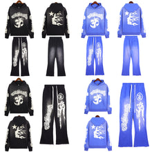 Load image into Gallery viewer, Hellstar yoga hoodie and pants set
