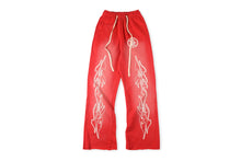 Load image into Gallery viewer, Hellstar flare flame joggers (2 colors)
