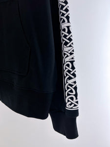 AM777 AM Letters Print Hoodie