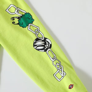 CH chain breaker lime hoodie