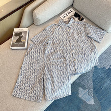 Load image into Gallery viewer, DD denim gray summer set

