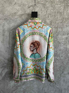 224 CASABLANCA Long Sleeve Real Silk Shirt