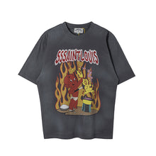Load image into Gallery viewer, SSSAINT LOUISthe incantation of soul immolation T Shirt
