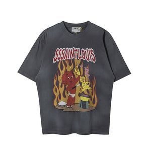 SSSAINT LOUISthe incantation of soul immolation T Shirt