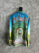 Load image into Gallery viewer, 225 CASABLANCA Long Sleeve Real Silk Shirt

