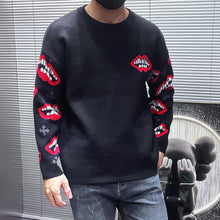 Load image into Gallery viewer, CH lips knit sweater
