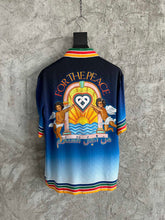 Load image into Gallery viewer, 207 CASABLANCA Short Sleeve Real Silk Shirt
