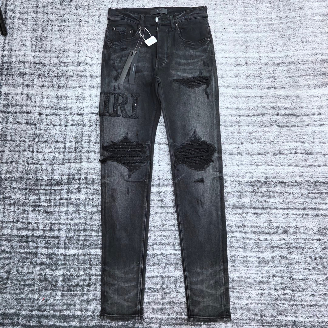 Amiri black out denim 2024