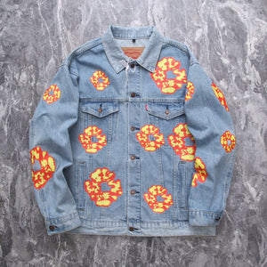 Denim tears offset denim jacket