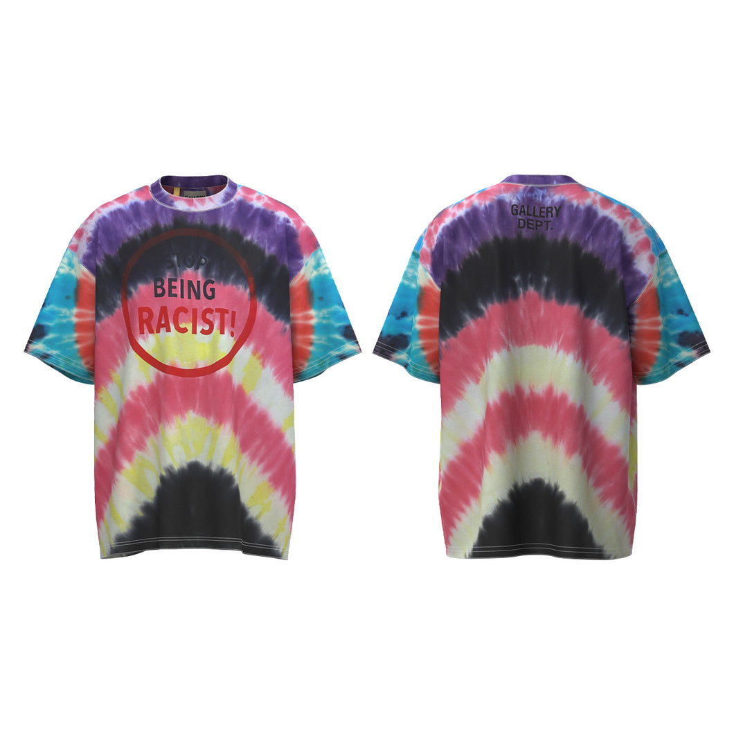 Gallery no racist tie dye shirt