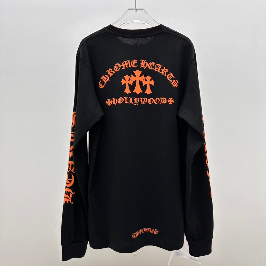 CH black and orange long sleeve