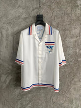 Load image into Gallery viewer, 216 CASABLANCA Short Sleeve Real Silk Shirt
