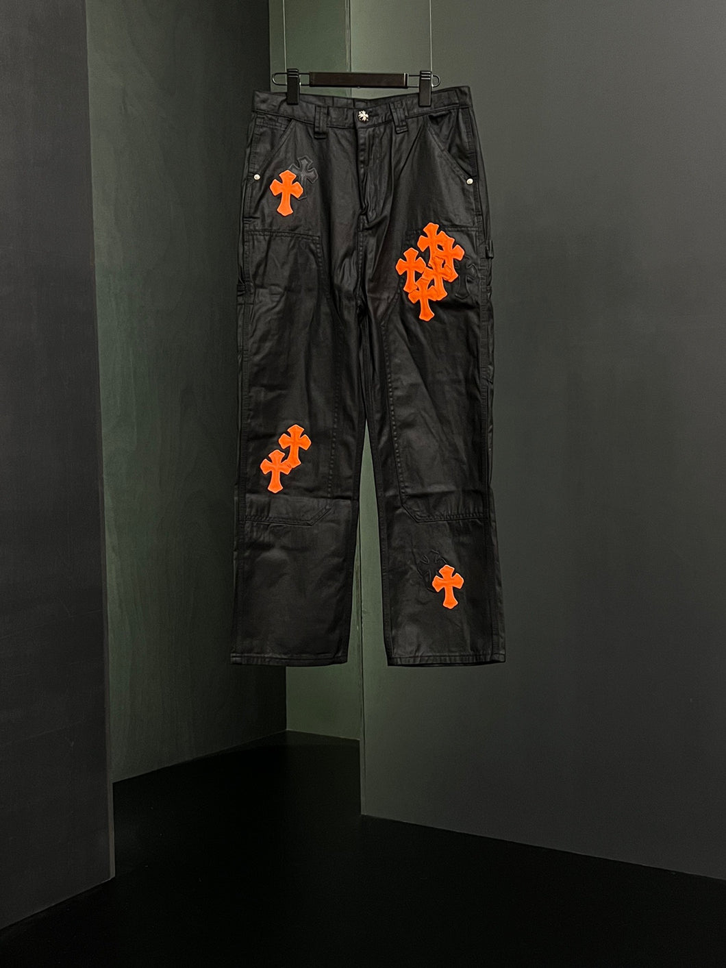 CH wax orange cross denim