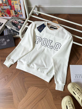 Load image into Gallery viewer, 166RL#021 Embroidery Letters Crewneck Cotton Sweatshirt
