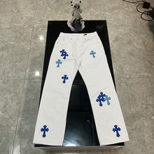 Load image into Gallery viewer, CH blue cross denim
