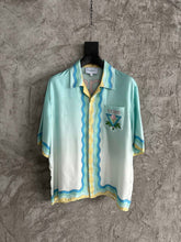 Load image into Gallery viewer, 226 CASABLANCA Short Sleeve Real Silk Shirt
