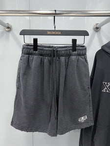 BL1077 BLCG Washed Grey Shorts
