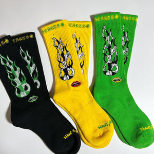 CH flame socks 3 pack