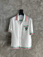 Load image into Gallery viewer, 218 CASABLANCA Short Sleeve Real Silk Shirt
