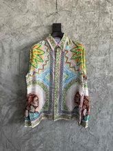 Load image into Gallery viewer, 224 CASABLANCA Long Sleeve Real Silk Shirt
