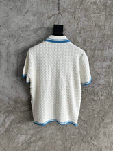 Load image into Gallery viewer, 590CASABLANCA Squared Knitted Polo Shirt
