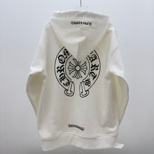 Load image into Gallery viewer, CH white black zip up
