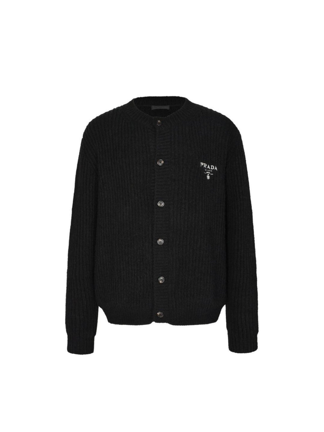 PR759 PRA Embroidery Logo Wool Sweater