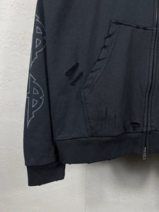 BB Paris tower zip up hoodie