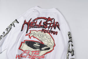 hellstar records long sleeve shirt