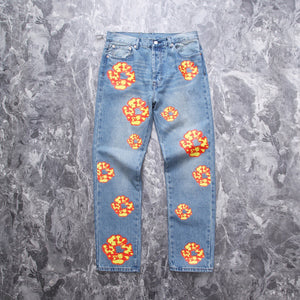 Denim tears offset jeans