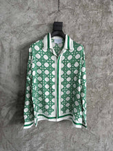 Load image into Gallery viewer, 212 CASABLANCA Long Sleeve Real Silk Shirt

