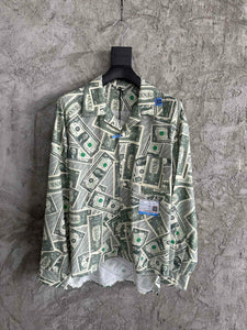 MAISON MIHARA YASUHIRO Silk Shirt Long Sleeve