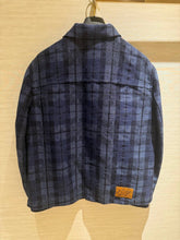 Load image into Gallery viewer, LU2158 1V Blue Plaid Jacket
