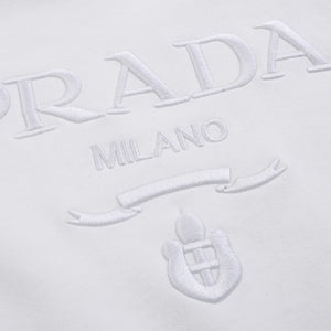 P embroidery jumbo logo hoodie