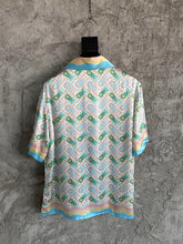 Load image into Gallery viewer, 203 CASABLANCA Short Sleeve Real Silk Shirt
