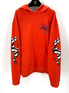 CH red lipstick hoodie